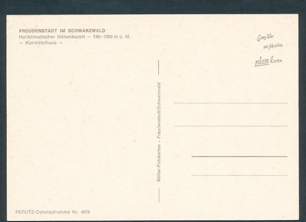 Kurhaus in Freudenstadt im Schwarzwald